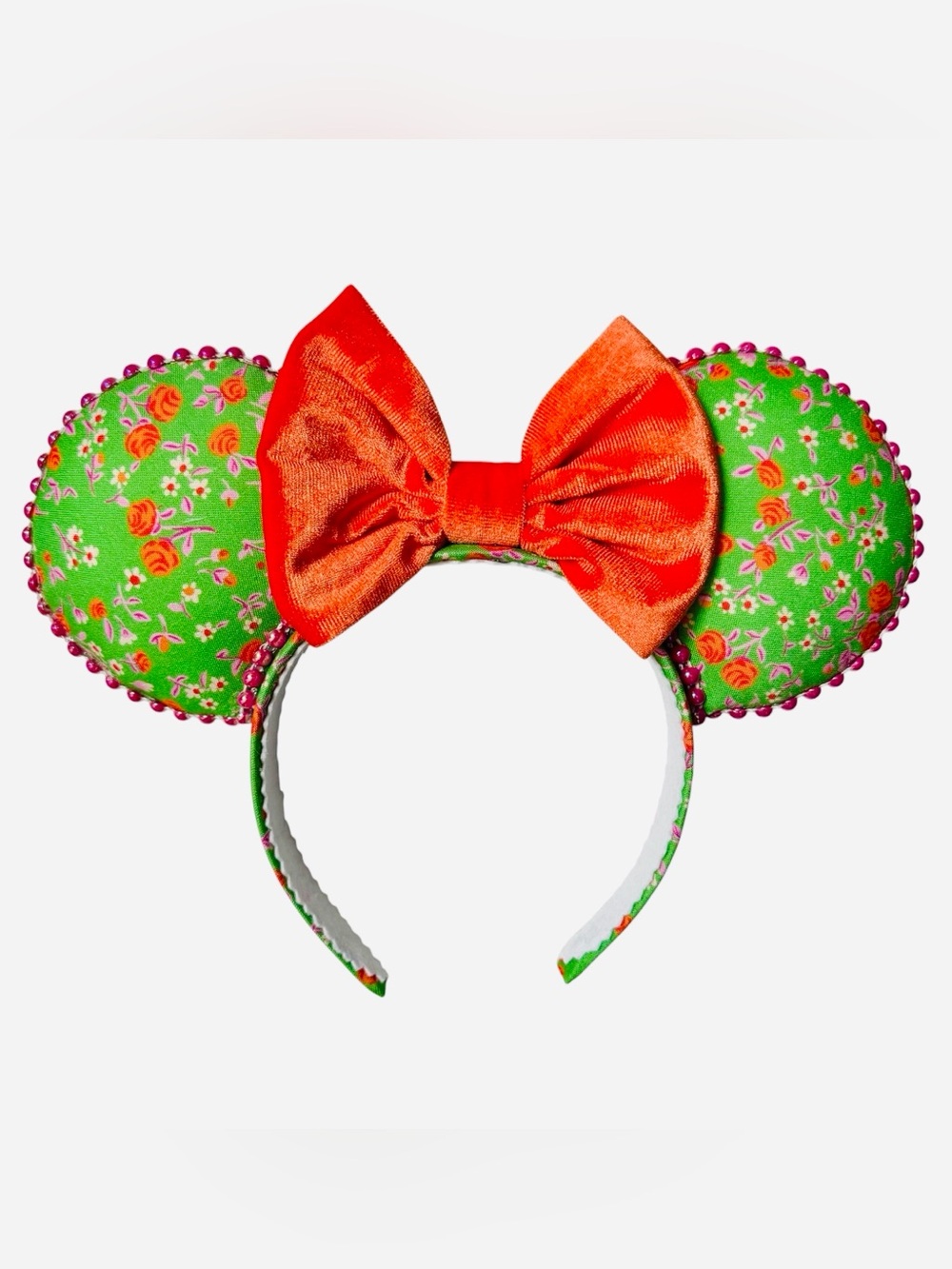 Floral Minnie Mouse Ears